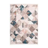 VINTAGE-TEPPICH 200/300 cm Akropolis Blau, Grau  - Blau/Grau, Design, Textil (200/300cm) - Kayoom