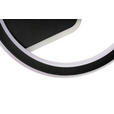 LED-DECKENLEUCHTE 30/6 cm   - Schwarz/Naturfarben, LIFESTYLE, Holz/Kunststoff (30/6cm) - Novel