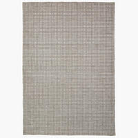 WEBTEPPICH 140/194 cm Grau rechteckig  - Grau, Basics, Kunststoff/Textil (140/194cm)