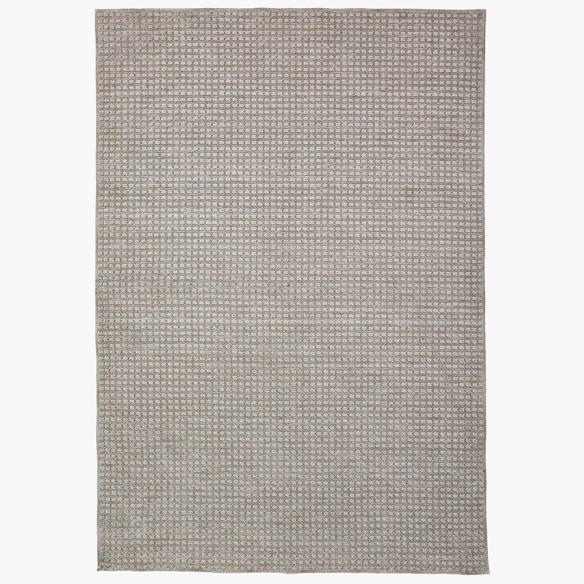 WEBTEPPICH 140/194 cm Grau rechteckig  - Grau, Basics, Kunststoff/Textil (140/194cm)