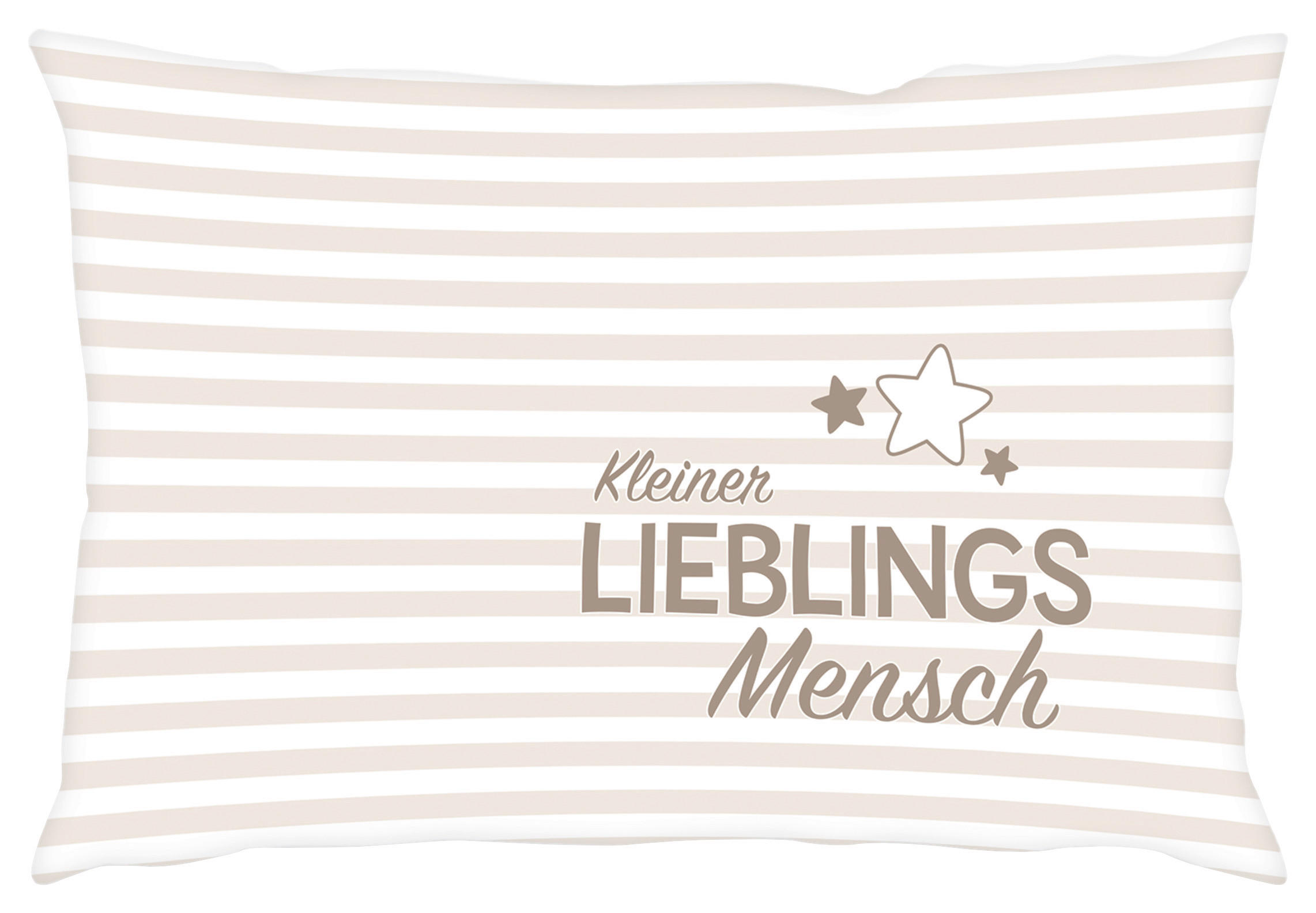 BABYBETTWÄSCHE 100/135 cm  - Beige/Braun, KONVENTIONELL, Textil (100/135cm)
