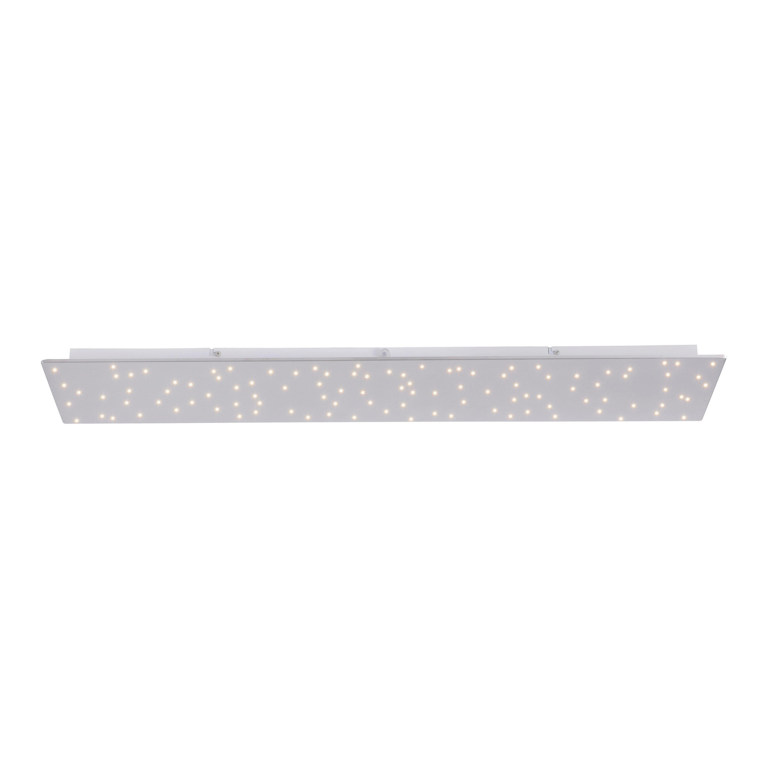 DECKENLEUCHTE Sparkle 100/25/4 cm   - Silberfarben, Design, Metall (100/25/4cm)
