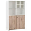 AKTENSCHRANK 100,1/167,2/41 cm  - Wildeiche/Weiß, MODERN, Holzwerkstoff (100,1/167,2/41cm) - MID.YOU
