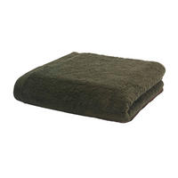 DUSCHTUCH LONDON 70/130 cm  - Dunkelgrün/Grün, Basics, Textil (70/130cm) - Aquanova
