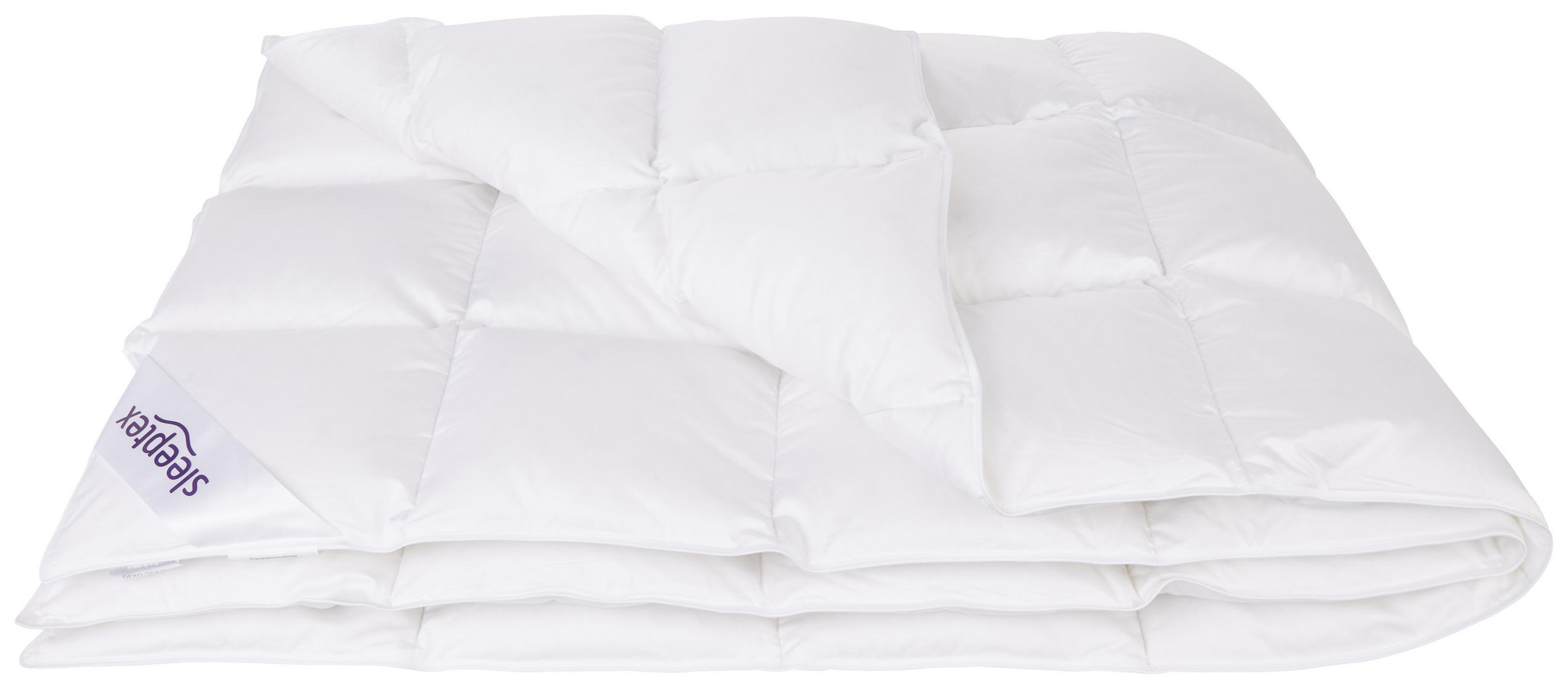 CELOROČNÁ PRIKRÝVKA, 140/200 cm, páperie - biela, Basics, textil (140/200cm) - Sleeptex