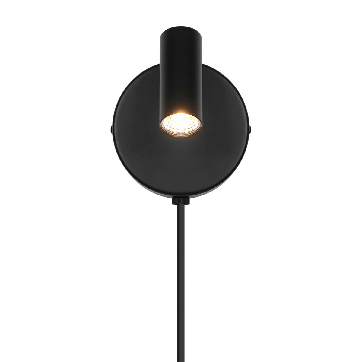 WANDLEUCHTE Omari 12/10/12 cm  - Schwarz, Design, Metall (12/10/12cm) - Nordlux
