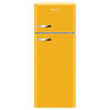 KÜHL-GEFRIER-KOMBINATION 55/144/61,5 cm KGC 15633 Y  - Gelb, Basics, Metall (55/144/61,5cm) - Amica