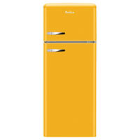 KÜHL-GEFRIER-KOMBINATION 55/144/61,5 cm KGC 15633 Y  - Gelb, Basics, Metall (55/144/61,5cm) - Amica