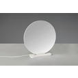 LED-DEKOLEUCHTE Football 23/24 cm  - Weiß, LIFESTYLE, Kunststoff/Metall (23/24cm) - Novel