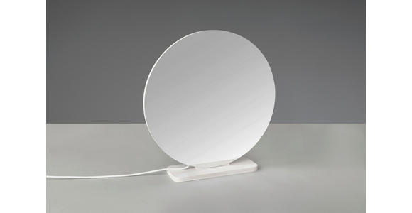 LED-DEKOLEUCHTE Football 23/24 cm  - Weiß, LIFESTYLE, Kunststoff/Metall (23/24cm) - Novel