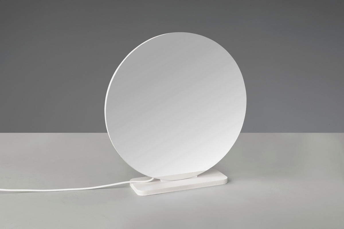 LED-DEKOLEUCHTE Football 23/24 cm  - Weiß, LIFESTYLE, Kunststoff/Metall (23/24cm) - Novel