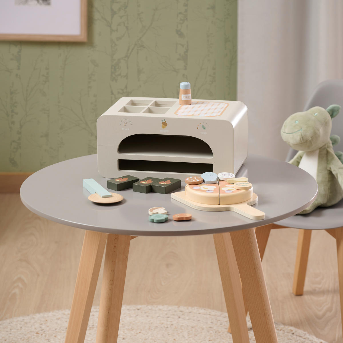 PICA ZA IGRO - večbarvno, Basics, tekstil/leseni material (28,3/16,9/13,3cm) - My Baby Lou