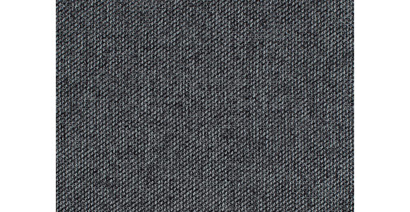 BOXSPRINGSOFA Webstoff Grau  - Schwarz/Grau, Design, Textil/Metall (202/93/100cm) - Novel