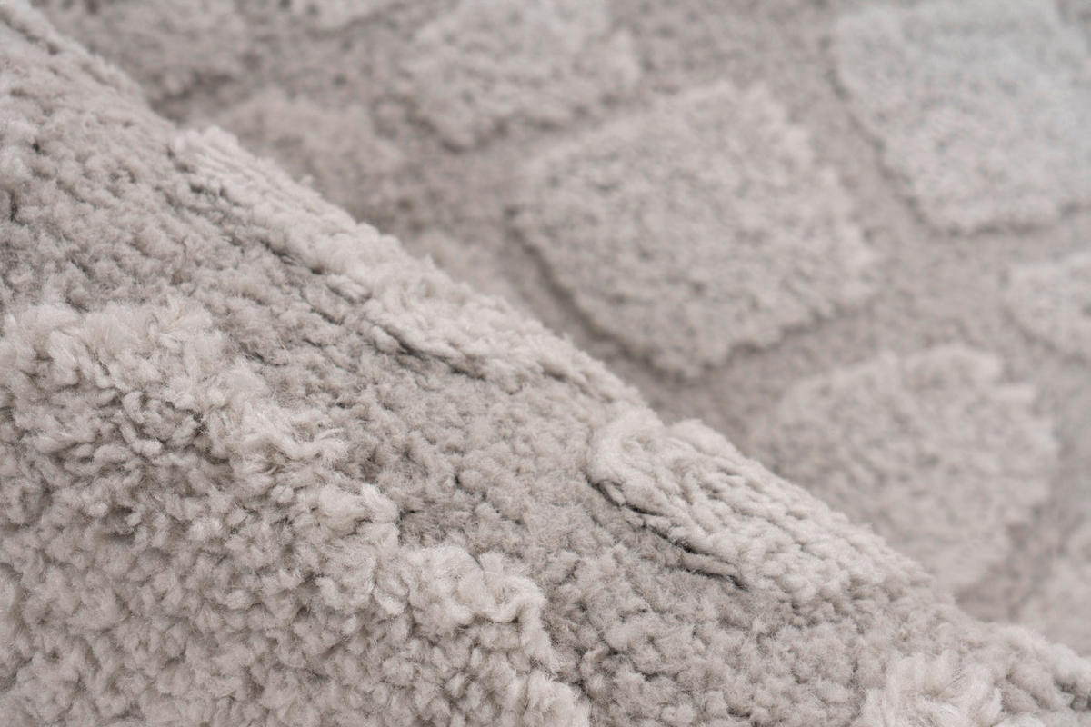 TKANI TEPIH 200/290 cm   srebrne boje   - srebrne boje, Basics, tekstil/plastika (200/290cm)