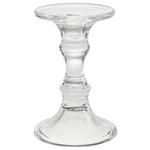KERZENHALTER - Transparent, Basics, Glas (12/18cm) - Ambia Home