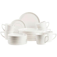 KAFFEESERVICE Weiß Sita 18-teilig  - Weiß, Trend, Keramik - Mäser