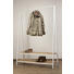 GARDEROBENSTÄNDER Weiß, Kieferfarben - Weiß/Kieferfarben, Design, Holz/Metall (120/180/43cm) GARDEROBENSTÄNDER Weiß, Kieferfarben - Weiß/Kieferfarben, Design, Holz/Metall (120/180/43cm)