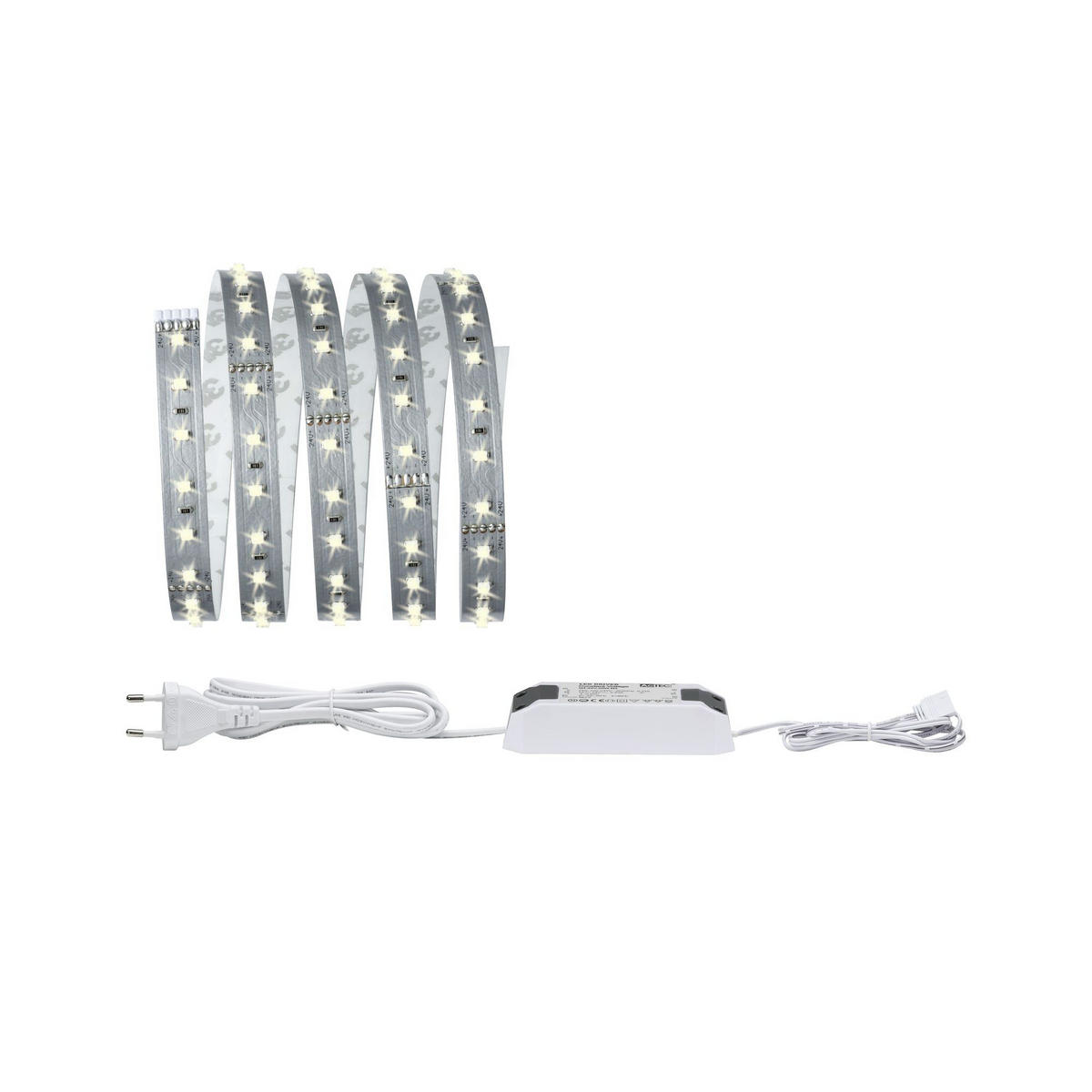 LED-STRIP 70577   - Silberfarben, Basics, Metall (0,3cm) - Paulmann