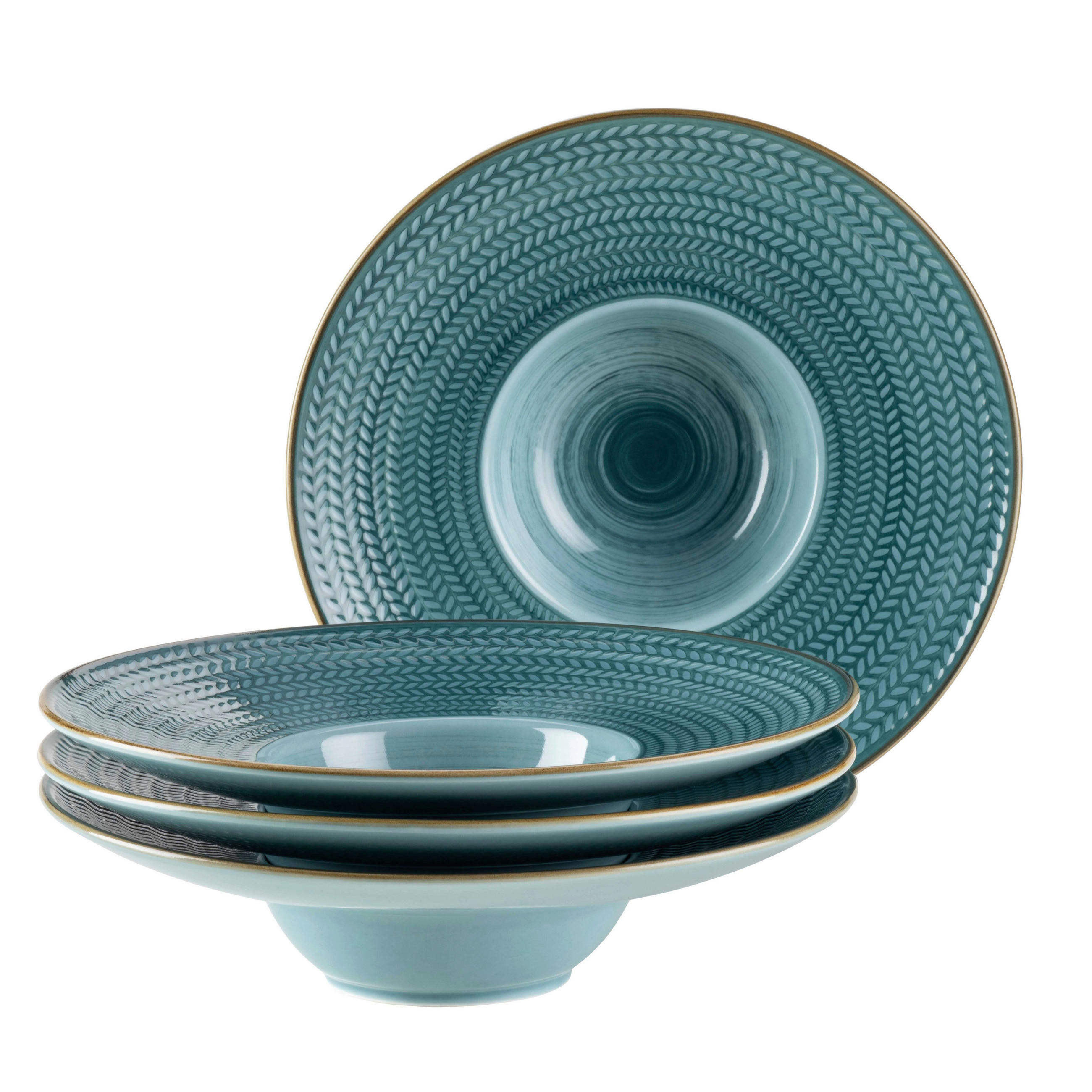 SET PASTATALLRIKAR Prospero  26,2 cm   - blå, Basics, keramik (26,2cm) - Mäser