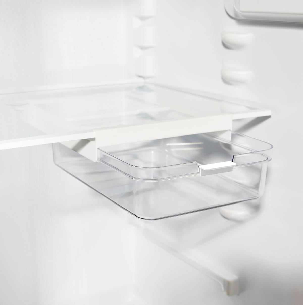 SCHUBLADENBOX - Transparent/Weiß, Basics, Kunststoff (28,7/21,8/9,1cm) - Rotho