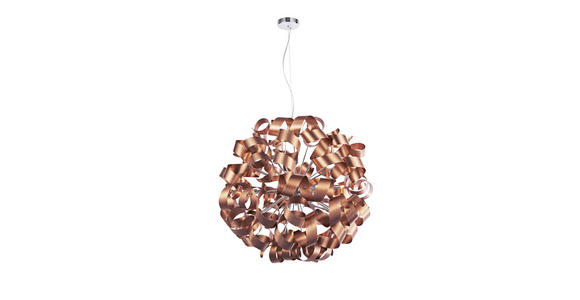 LED-HÄNGELEUCHTE 95/340 cm - Kupferfarben, Design, Metall (95/340cm) - Ambiente