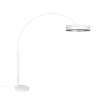 LED-STEHLEUCHTE 60/200 cm    - Silberfarben/Weiß, Design, Metall (60/200cm) - Musterring