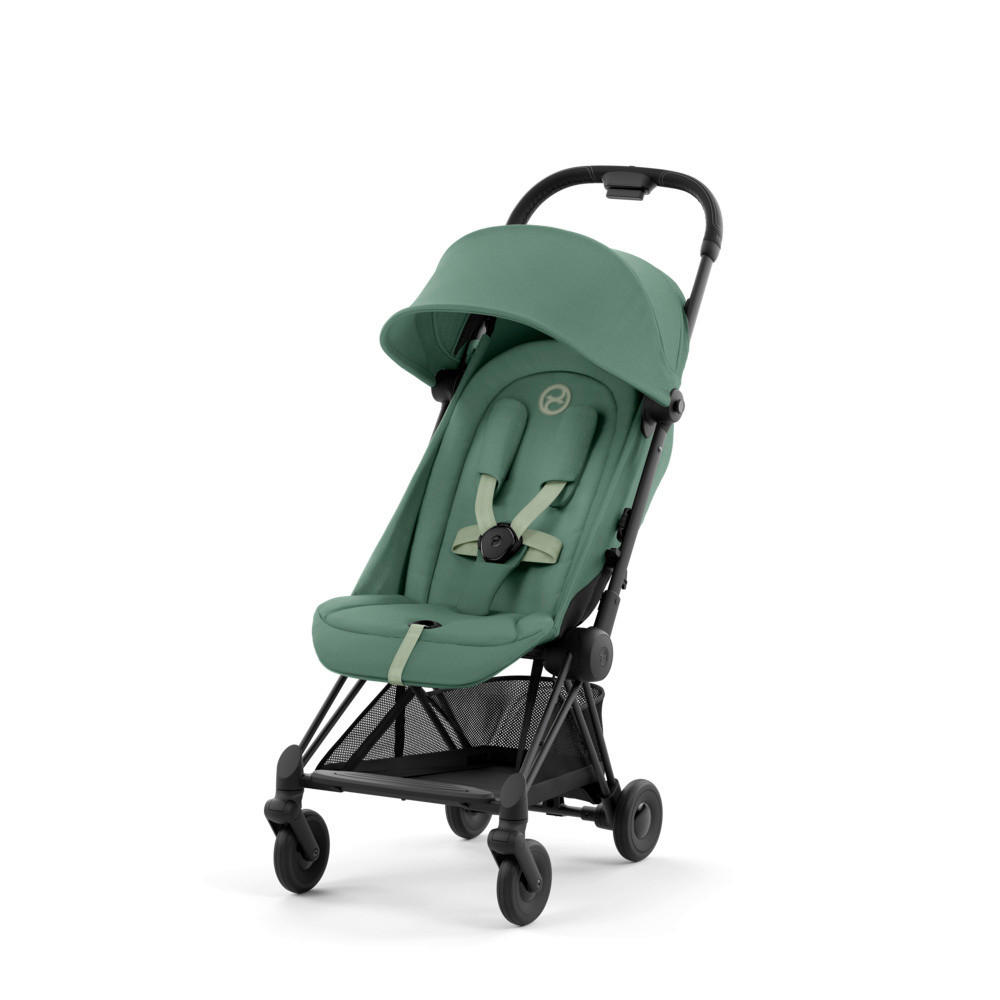BUGGY Coya  - Dunkelgrün/Schwarz, Basics, Kunststoff/Textil (79/44/105cm) - cybex PLATINUM
