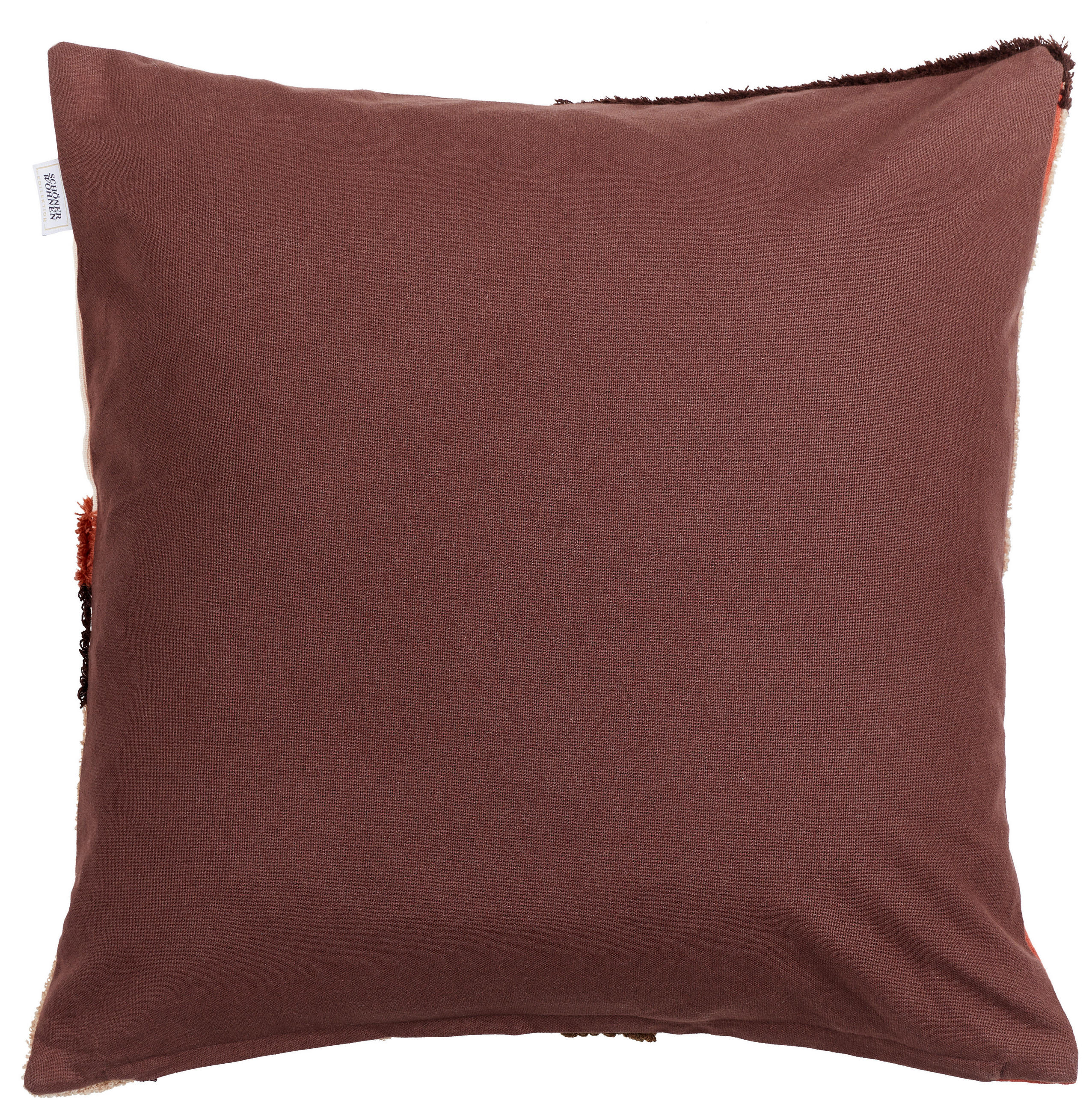 KISSENHÜLLE 45/45 cm  - Bordeaux/Beige, Design, Textil (45/45cm) - Schöner Wohnen