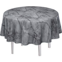 TISCHDECKE MILANO Textil Anthrazit 140 cm  - Anthrazit, KONVENTIONELL, Textil (140cm) - Peyer Syntex