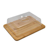 OSTKUPA  - transparent, Basics, trä/plast (20/8/26cm)