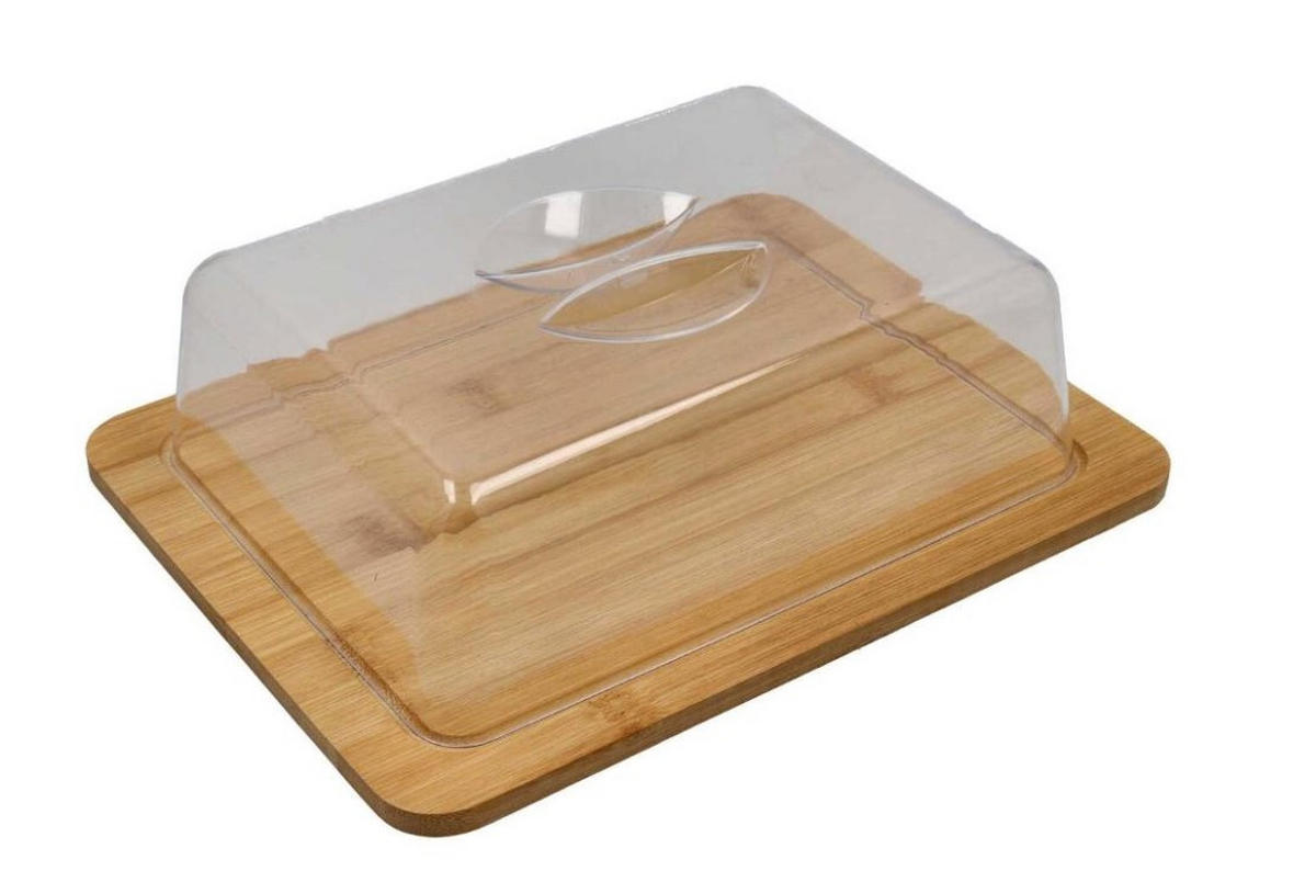 OSTKUPA  - transparent, Basics, trä/plast (20/8/26cm)