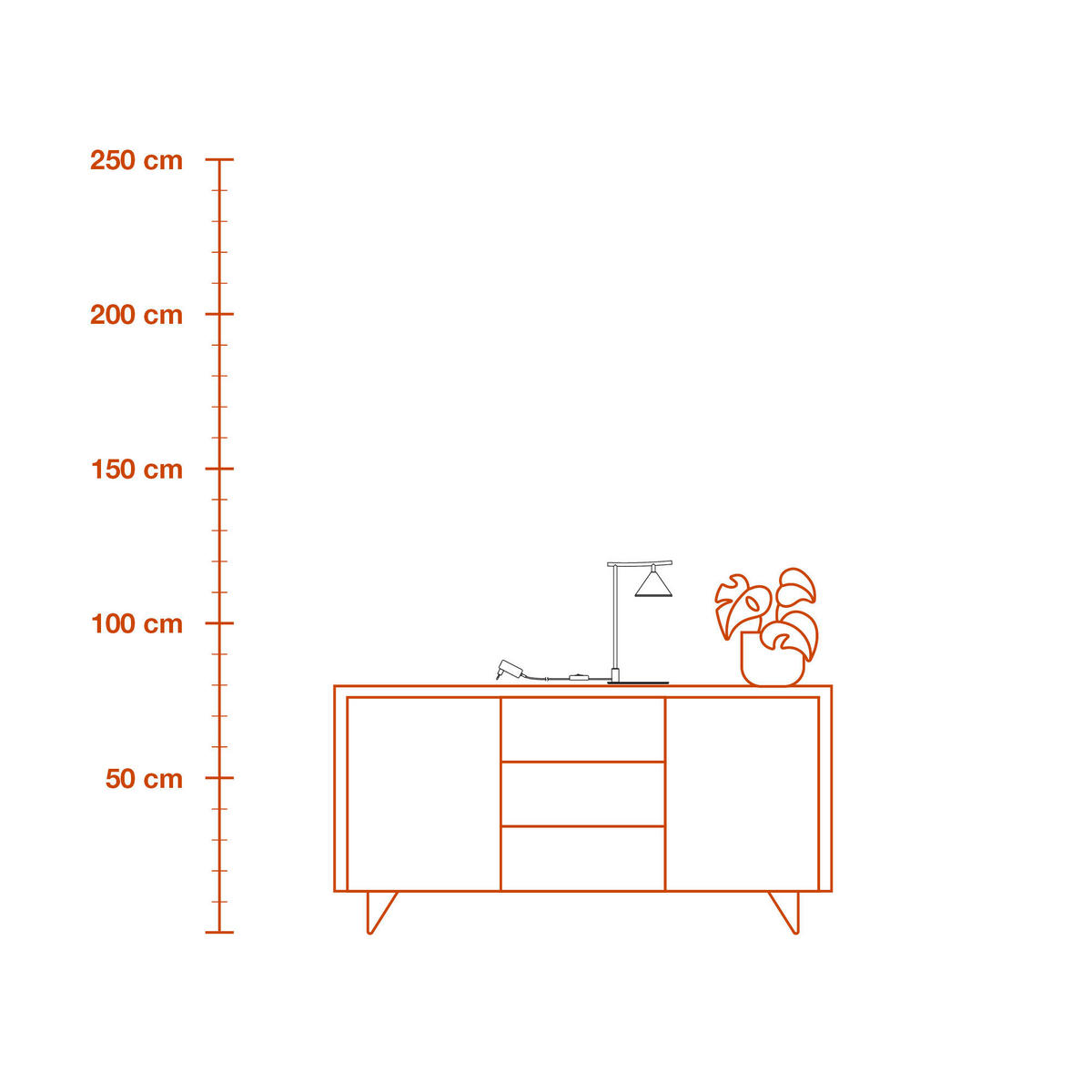 LED-TISCHLEUCHTE 20/21/40,5 cm   - KONVENTIONELL, Metall (20/21/40,5cm) - Ledvance
