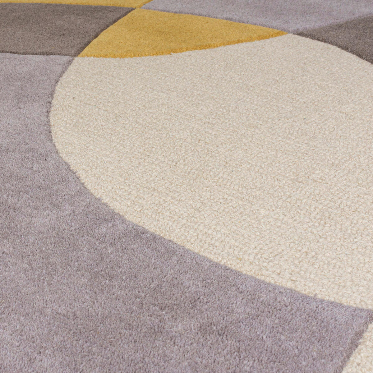 WOLLTEPPICH 230/160 cm Gelb  - Gelb, Basics, Textil (230/160cm) - Xora
