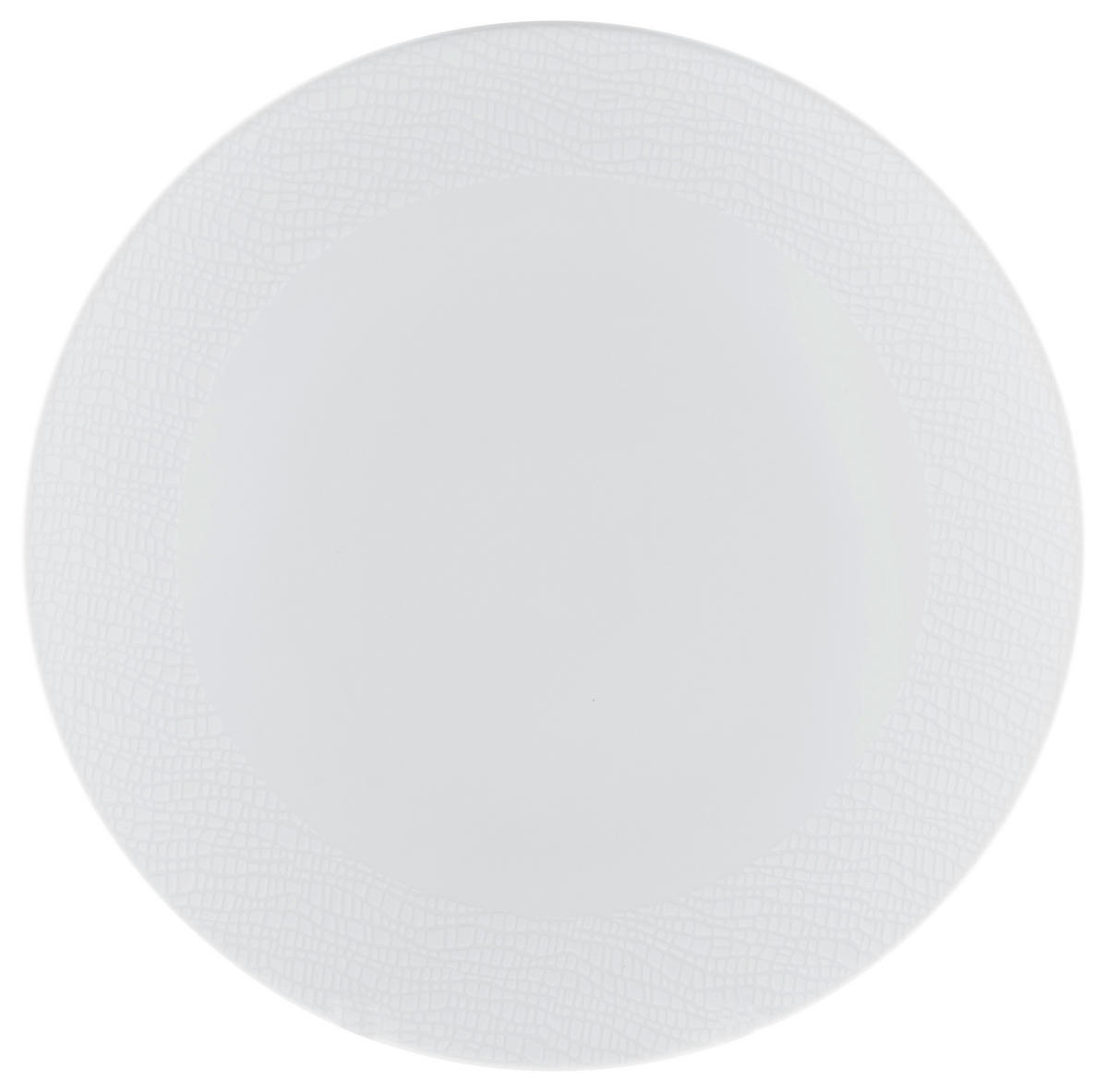 MĚLKÝ TALÍŘ, keramika, 28 cm - bílá, Design, keramika (28cm) - Seltmann Weiden