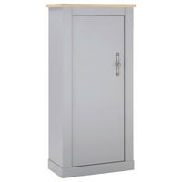 HIGHBOARD  in 68/142/37 cm  - Eichefarben/Silberfarben, Design, Holzwerkstoff/Metall (68/142/37cm) - MID.YOU