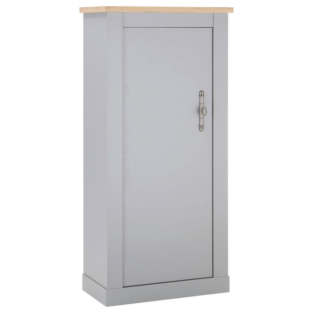 Highboard Chambord Hellgrau/Eiche Dekor B: 68cm