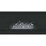 STRAHLER - Nickelfarben, Design, Kunststoff/Metall (150/10/10cm) - NOVEL