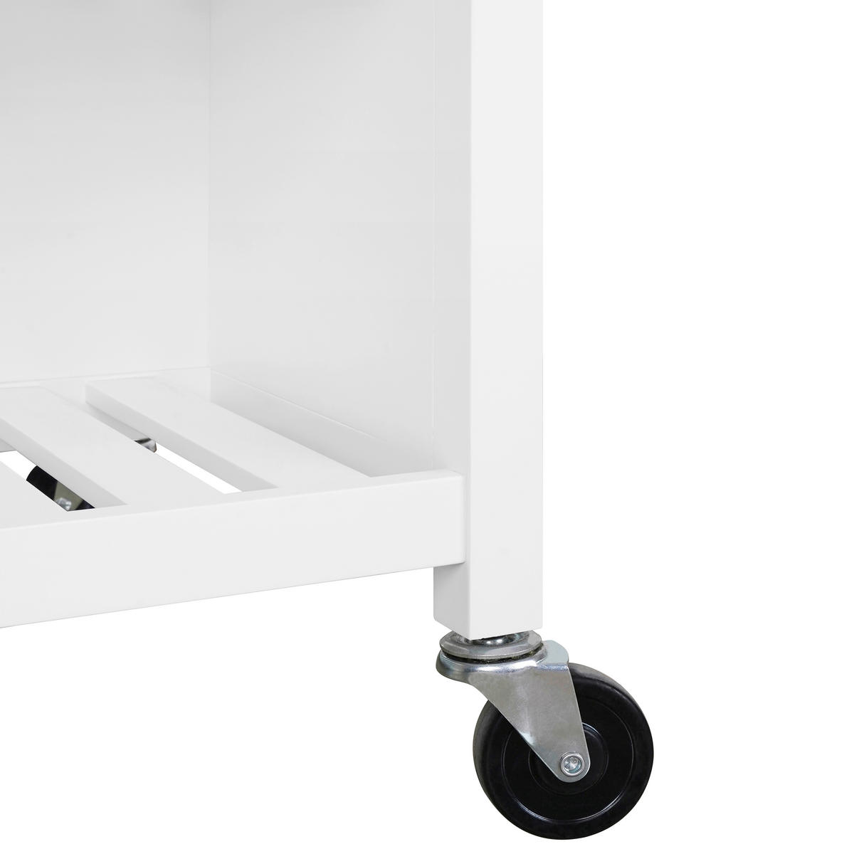 KÜCHENINSEL   in Naturfarben, Weiß  - Weiß/Naturfarben, Basics, Holz/Holzwerkstoff (98/94/58cm) - MID.YOU