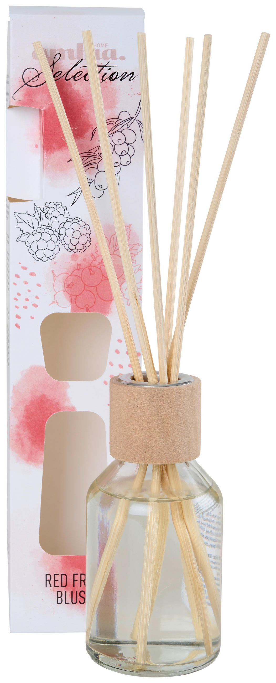 DIFUZÉR červené bobule, 100 ml - přírodní barvy, Basics (100ml) - Ambia Home