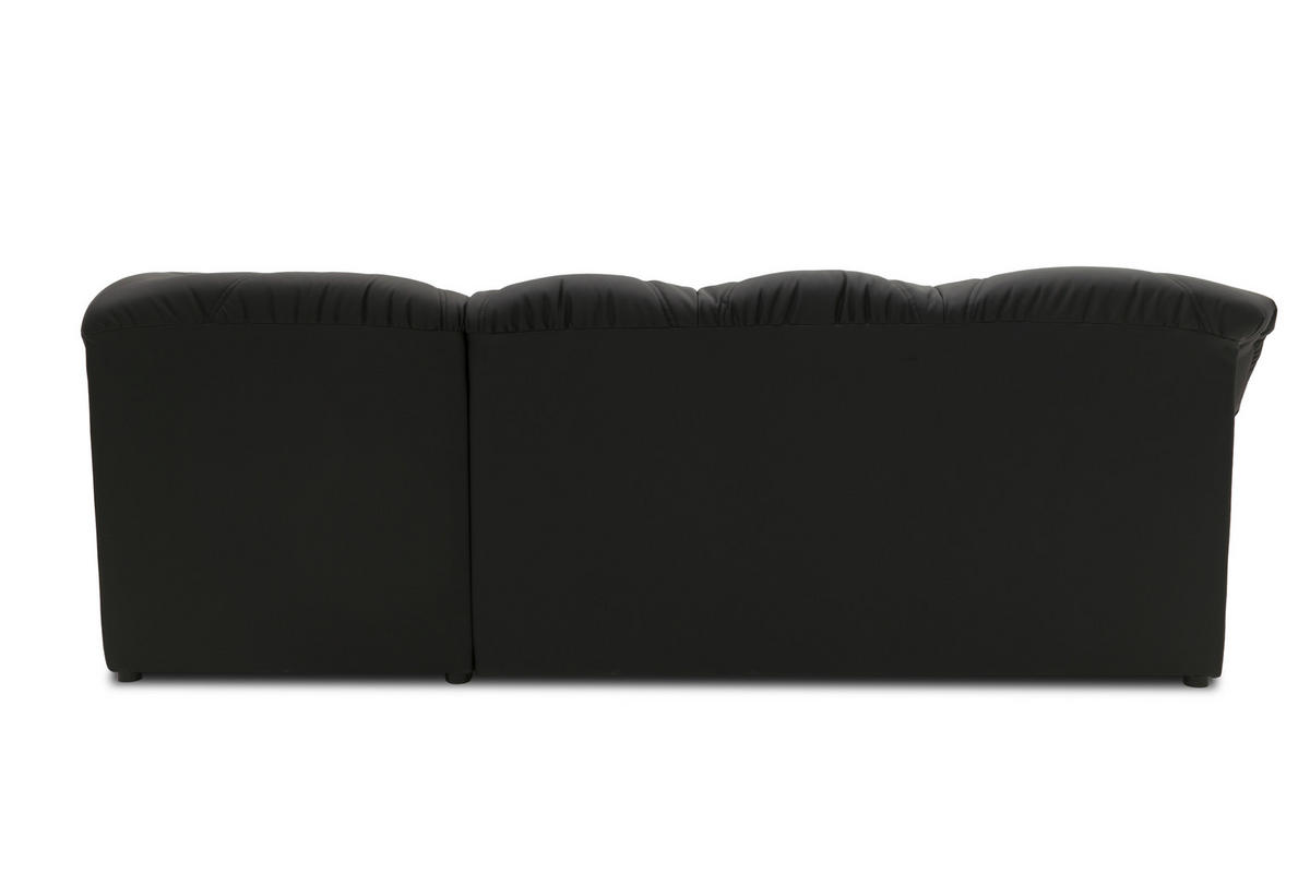 Freisteller von MID.YOU ECKSOFA Schwarz Lederlook.
