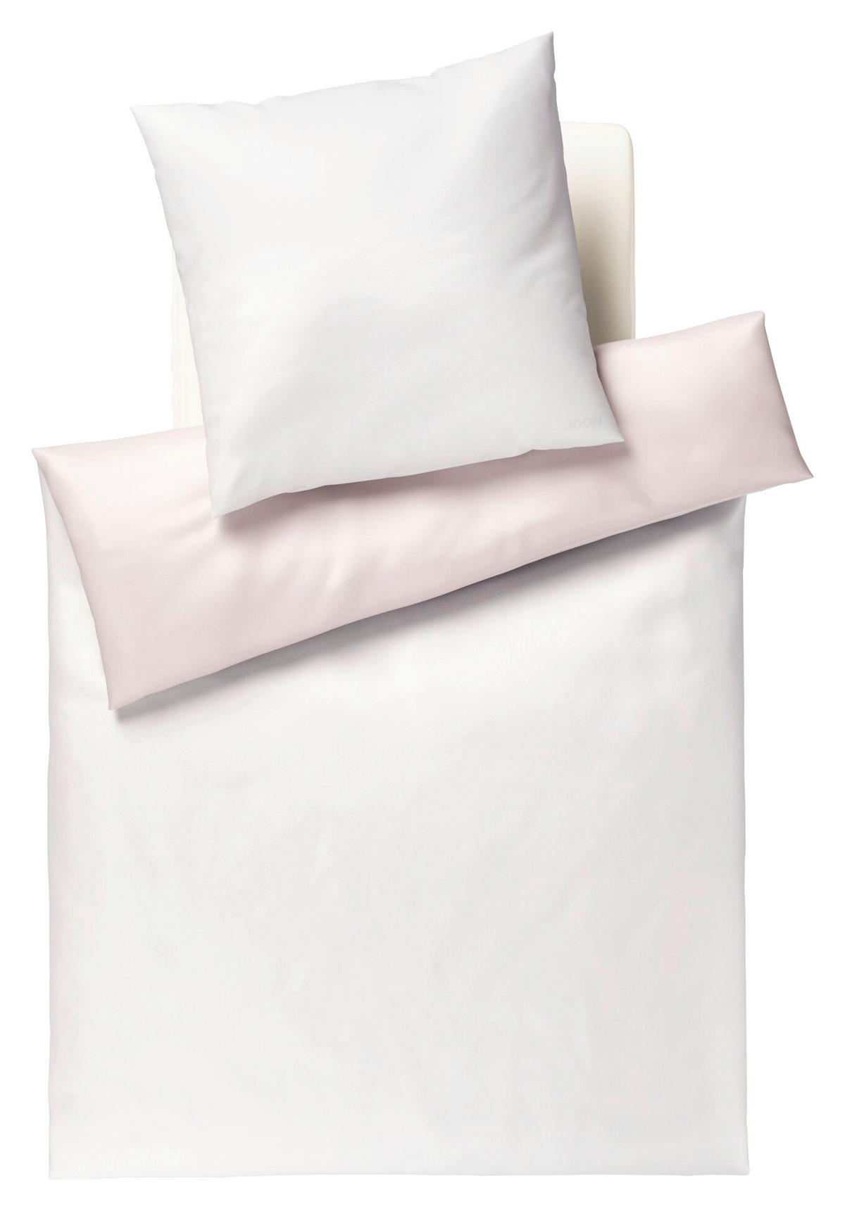 WENDEBETTWÄSCHE Makosatin 155/220 cm  - Creme, Basics, Textil (155/220cm) - Joop!