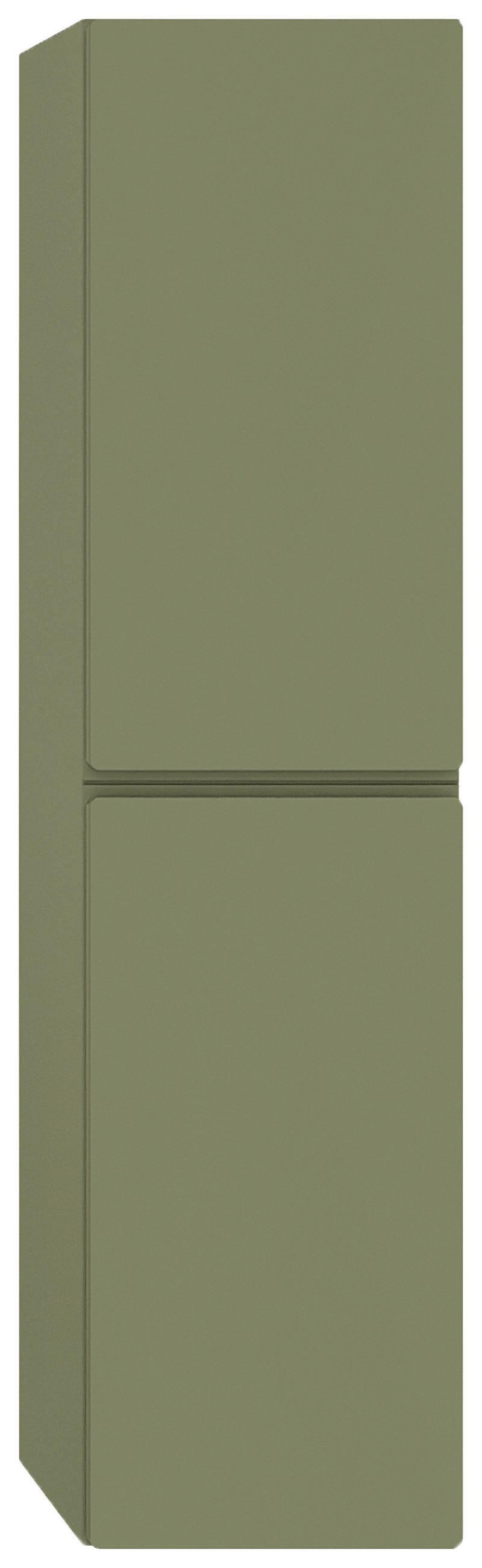HOCHSCHRANK 35/150/33 cm  - Grün, MODERN, Glas/Holzwerkstoff (35/150/33cm) - Welnova