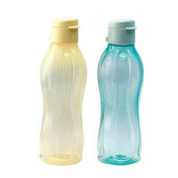 TRINKFLASCHE 0,5 l Tupperware Hydration Various  - Hellgelb/Graugrün, Basics, Kunststoff (0,5l) - Fackelmann