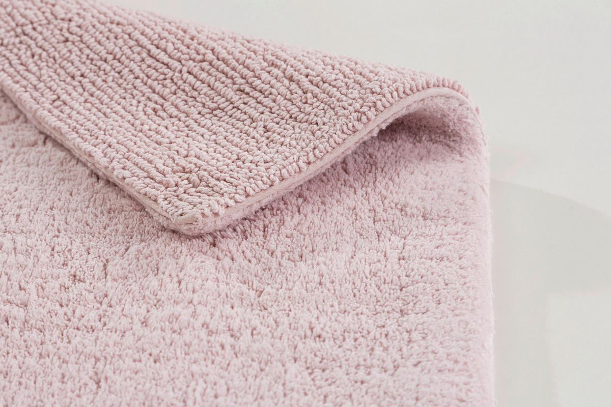 BADTEPPICH Rosa 60/90 cm  - Rosa, Basics, Textil (60/90cm) - Schöner Wohnen