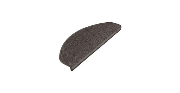 STUFENMATTE in Anthrazit - Anthrazit, Basics, Leder/Textil (65/23.5cm) - Esposa