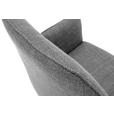 ARMLEHNSTUHL  in Webstoff  - Schwarz/Grau, Design, Textil/Metall (58/87/61cm) - Carryhome