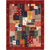 ORIENTTEPPICH 80/300 cm Chrysopras Rot Multicolor  - Multicolor, LIFESTYLE, Textil (80/300cm) - Cazaris
