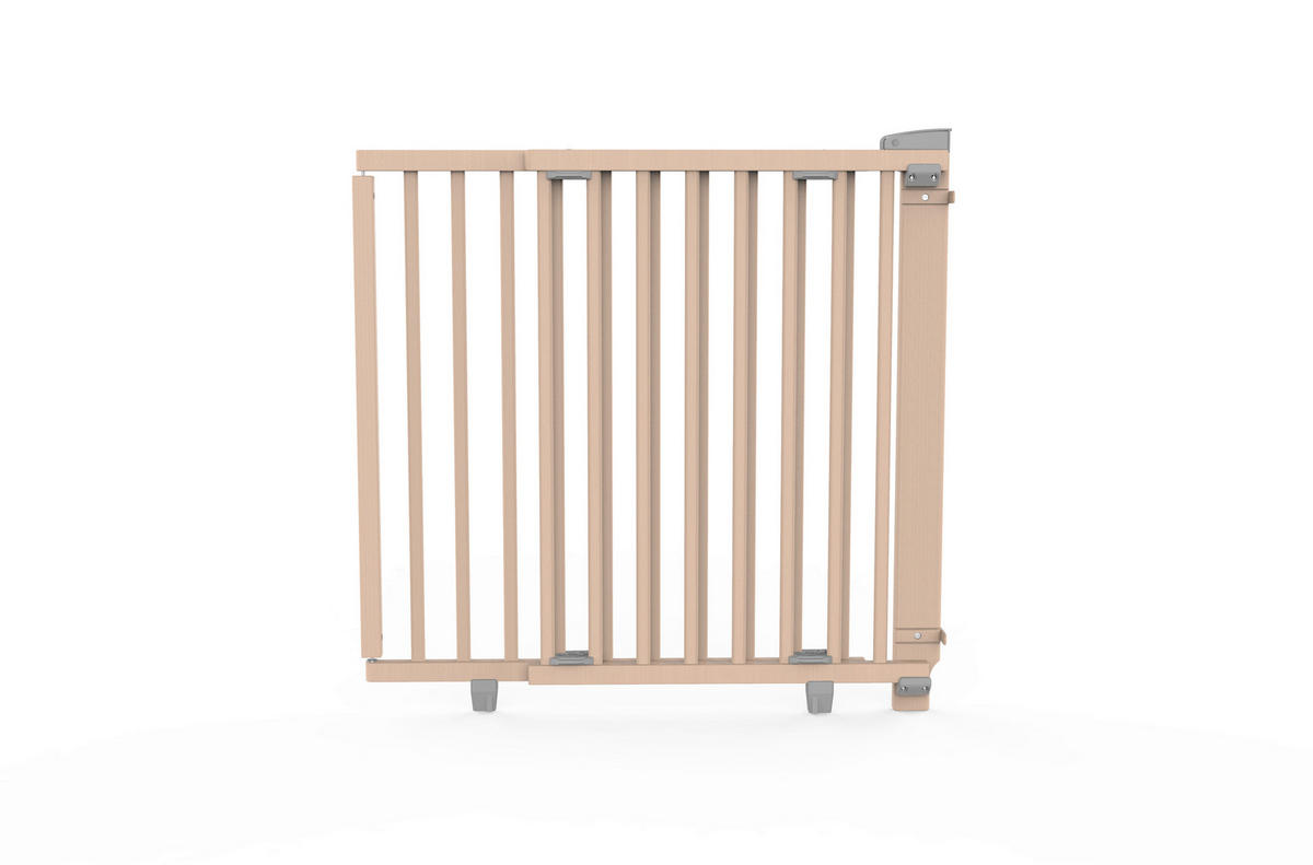 TÜRSCHUTZGITTER 133/81,5 cm  - Naturfarben, Basics, Holz (133/81,5cm) - Geuther