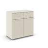 KOMMODE  in 80/81/42 cm  - Champagner, Design, Holzwerkstoff/Metall (80/81/42cm) - Carryhome