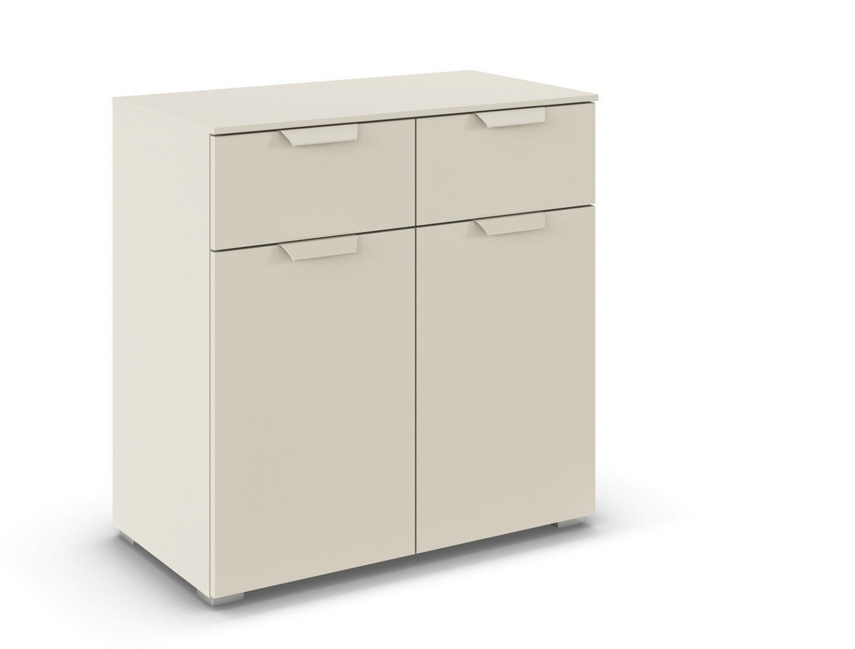 KOMMODE  in 80/81/42 cm  - Champagner, Design, Holzwerkstoff/Metall (80/81/42cm) - Carryhome